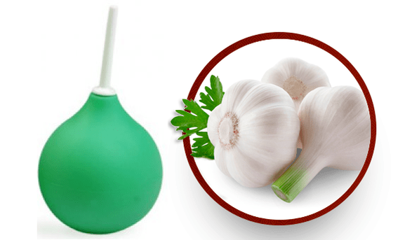 Garlic enemas will help cleanse the intestines of worm eggs. 
