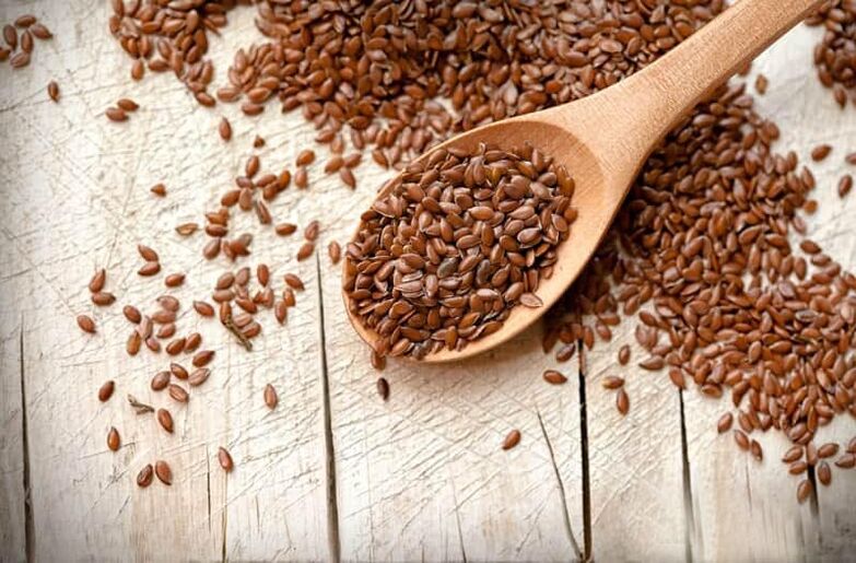 Parasites flax seed