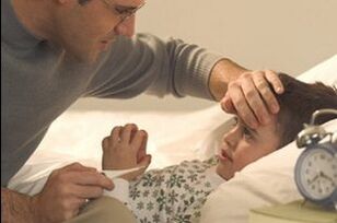 Parasites symptoms in children