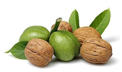 Walnut to eliminate parasites from the body