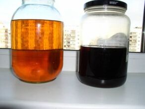 Tinctures against parasites.